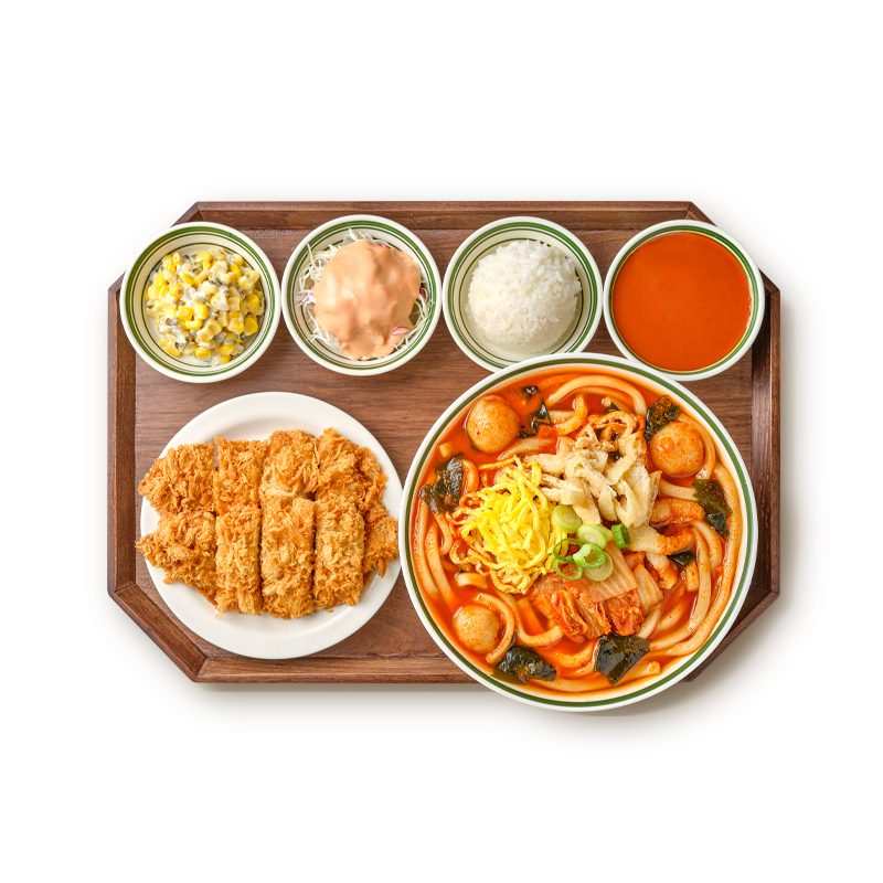 김치 뜨동 세트